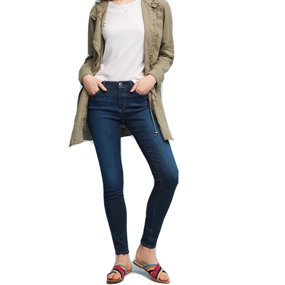 AG Adriano Goldschmied The Abbey Mid Rise Skinny Jeans